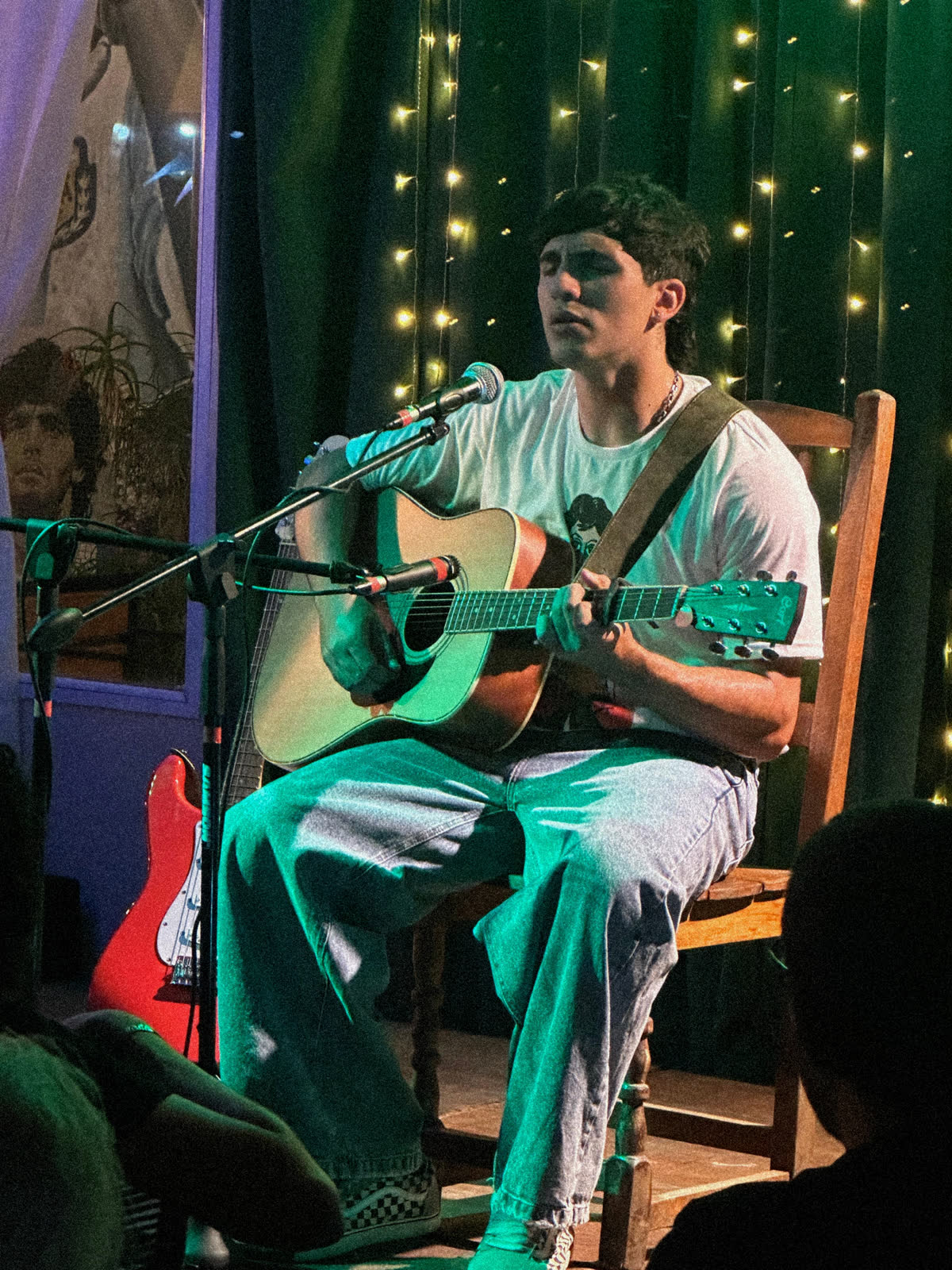 Primer show — escenario